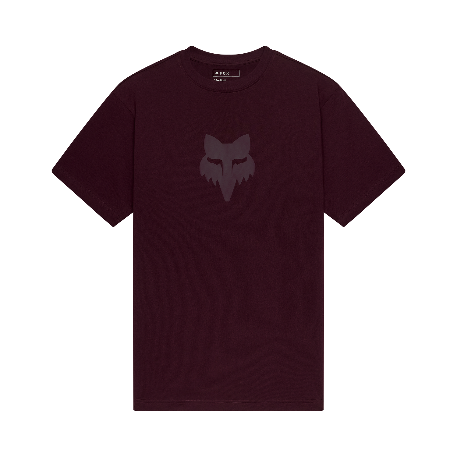 FOX HEAD HEAVYWEIGHT SS TEE - DARK MAROON
