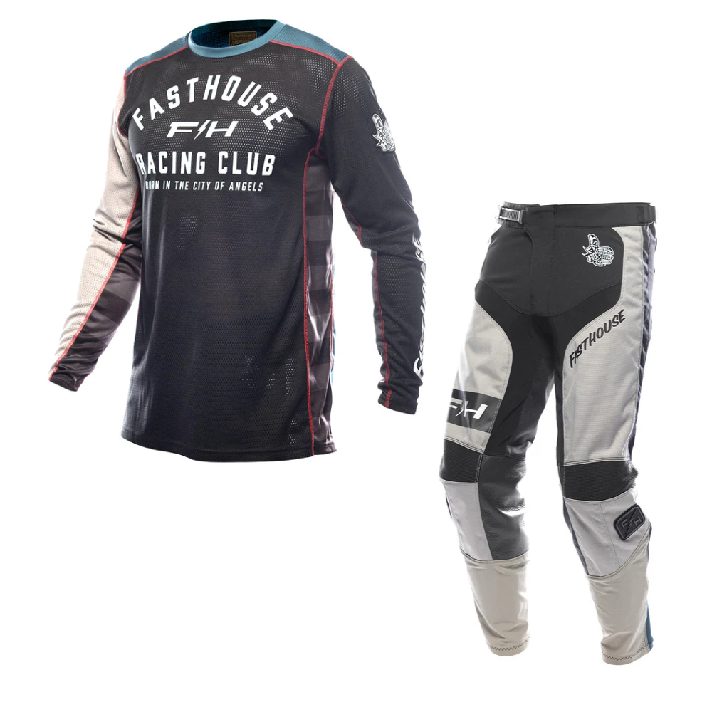 Grindhouse Air-Cooled Club Kit Combo - Black/Teal