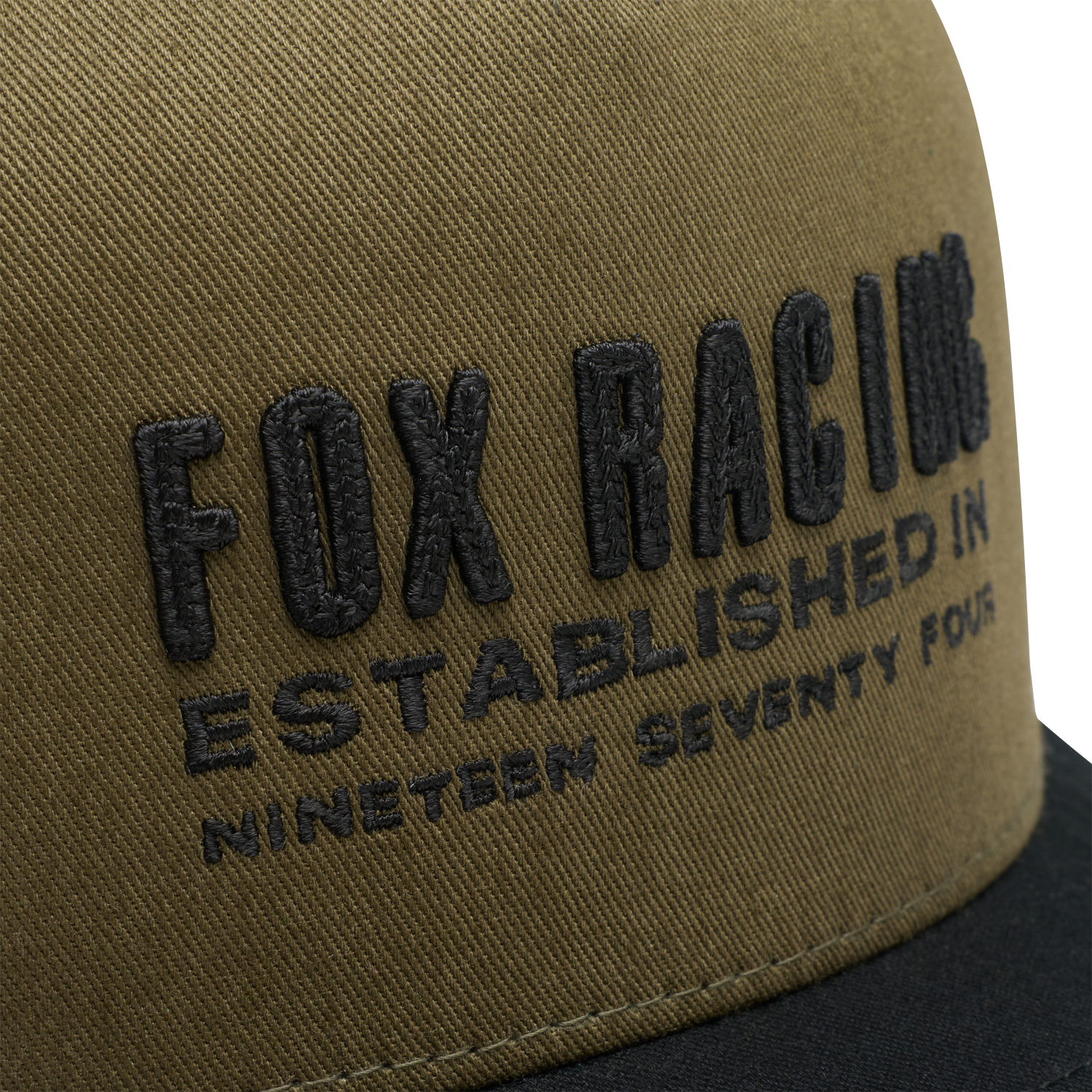 WARPED SNAPBACK - OLIVE GREEN