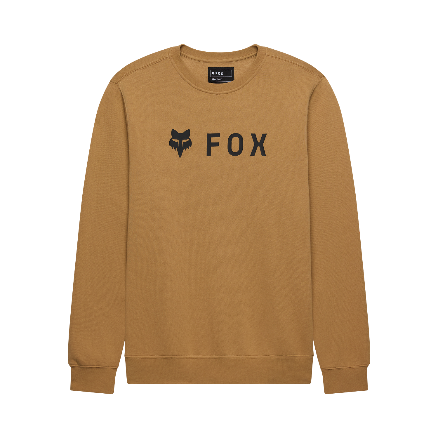 ABSOLUTE FLEECE CREW - BROWN SUGAR