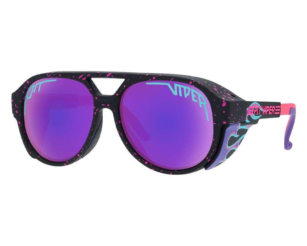/ Polarized Z87+ Purple | The Ignition Exciters with a Polarized Z87+ Purple lens from Pit Viper Sunglasses