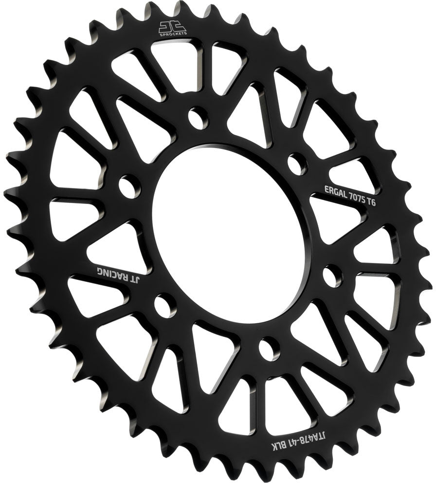 Alloy Rear Sprocket for KX/KXF 84-21 and RMZ250 04-06, 48 Teeth, Black