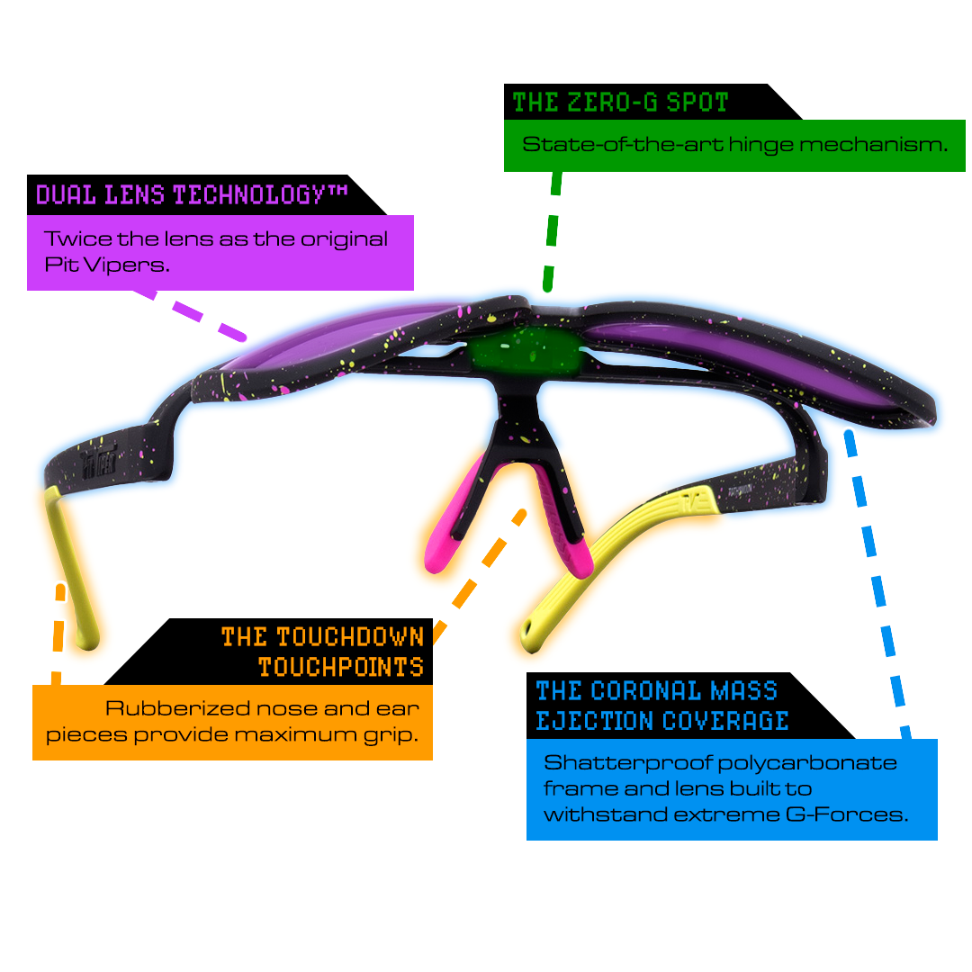 / Smoke | The 93 Dusk Lift-Offs from Pit Viper Sunglasses