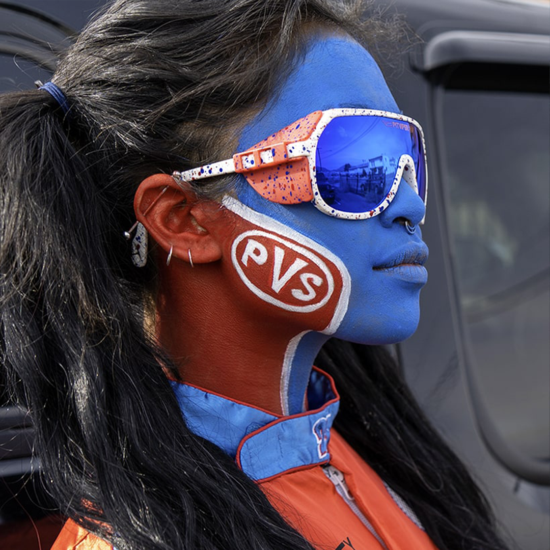 / Z87+ Blue | The Merika Grand Prix with a Z87+ Blue Lens from Pit Viper Sunglasses