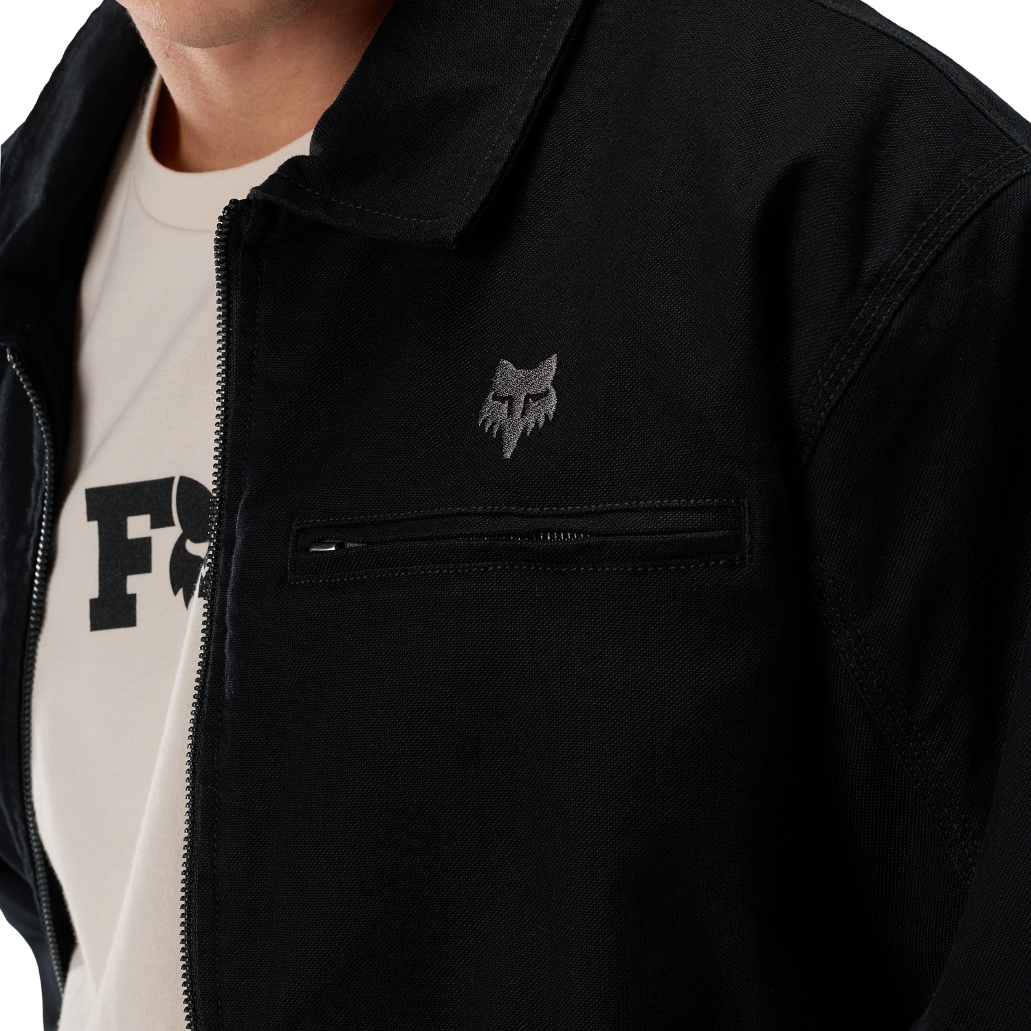 FOX WORK JACKET - BLACK