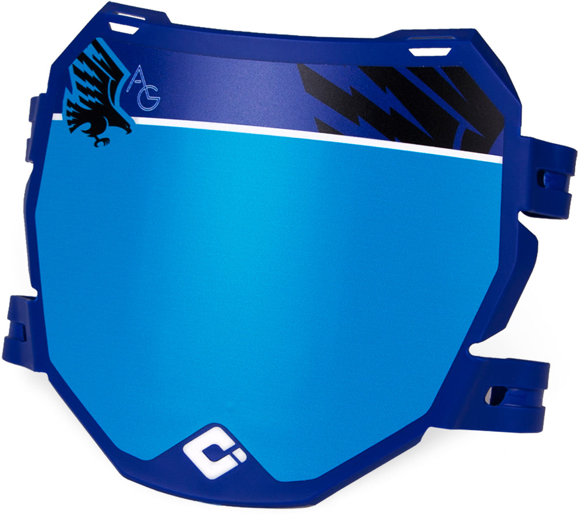 DH Number Plate in sleek design with customizable features, displaying bold lettering and a durable finish.