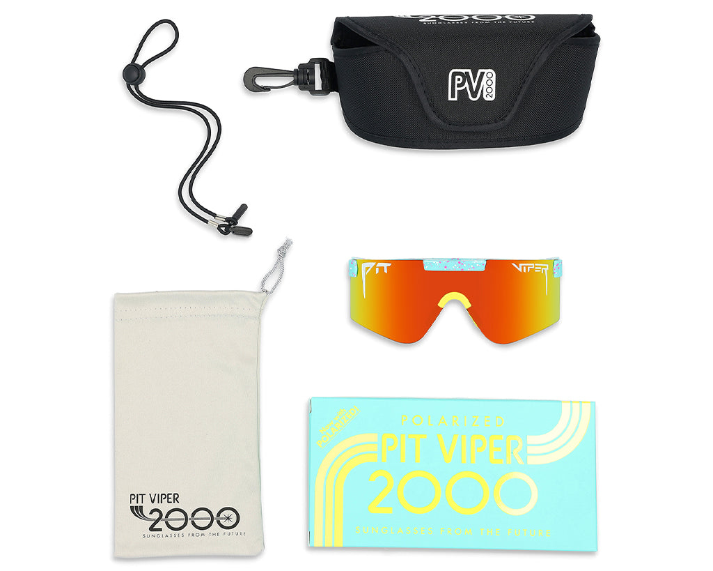 / Polarized | The Playmate 2000 Polarized Rainbow Lens from Pit Viper Sunglasses