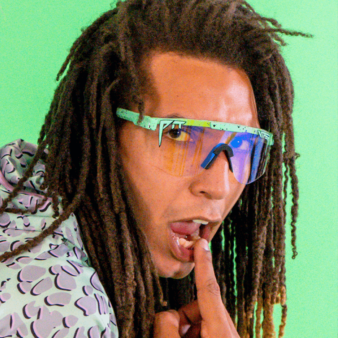 Wide / Blaster | Man wearing The Poseidon Original from Pit Viper Sunglasses