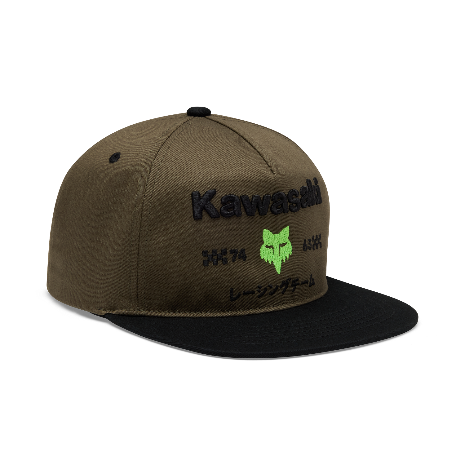 KAWI SNAPBACK HAT - OLIVE GREEN