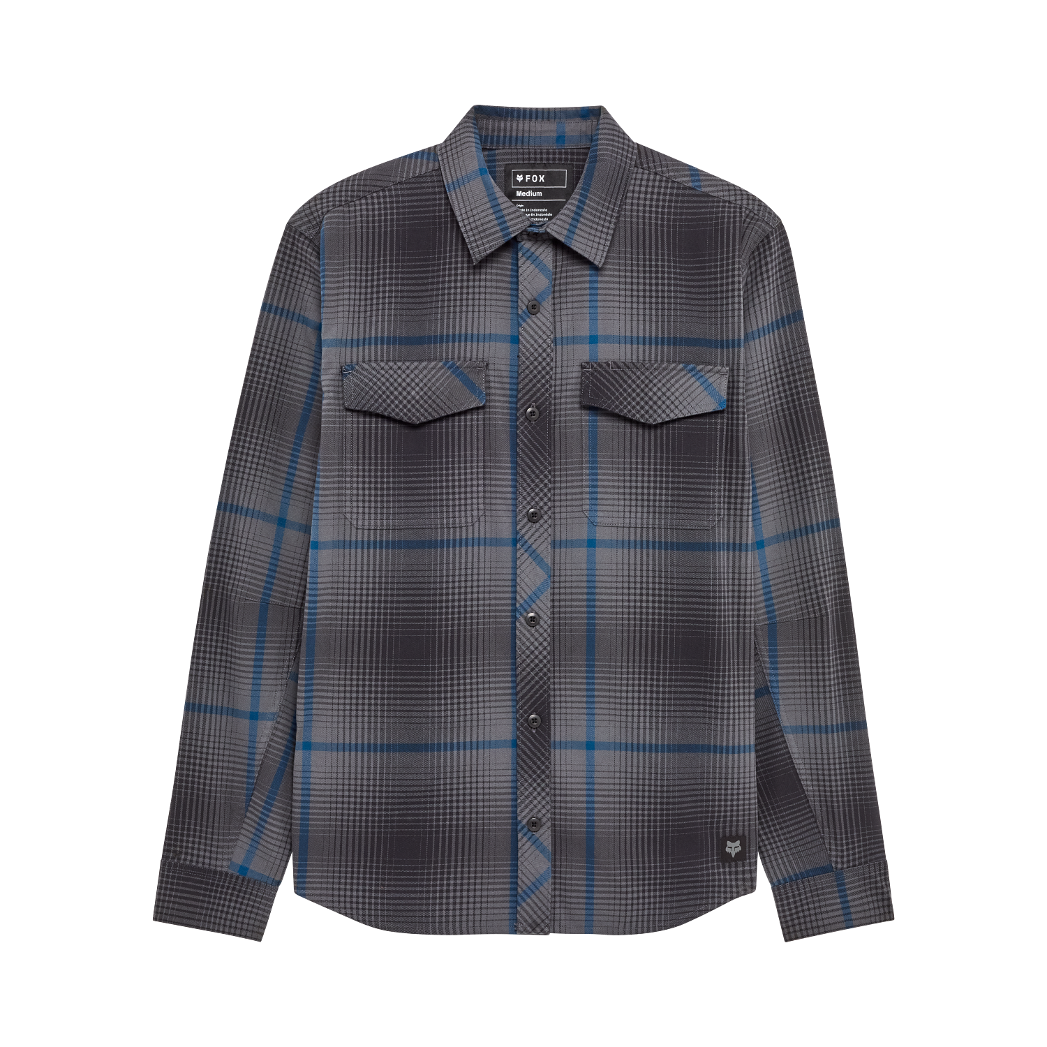 SURVIVALIST FIRE FLANNEL LS - DARK SHADOW