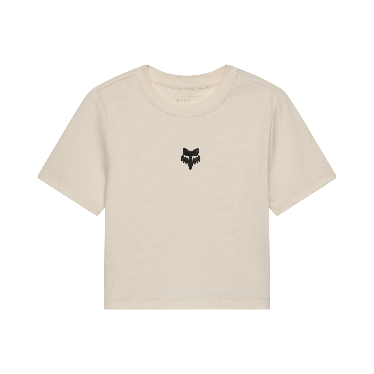W FOX HEAD RIB BABY TEE - OFF WHITE