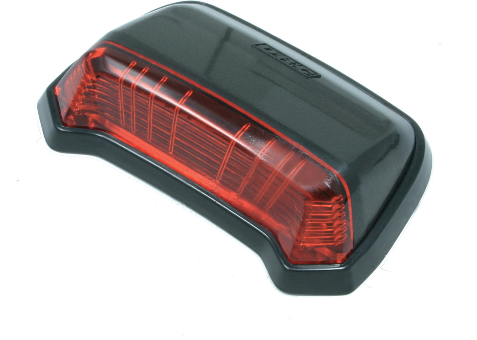 Phantom LED tail light in vibrant red color, designed for enhanced visibility and style on vehicles.