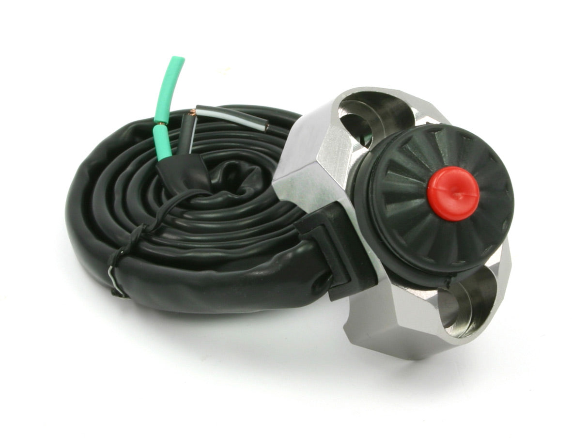 Kill Switch for clutch perch, designed for easy bolt-on installation on motorcycles.