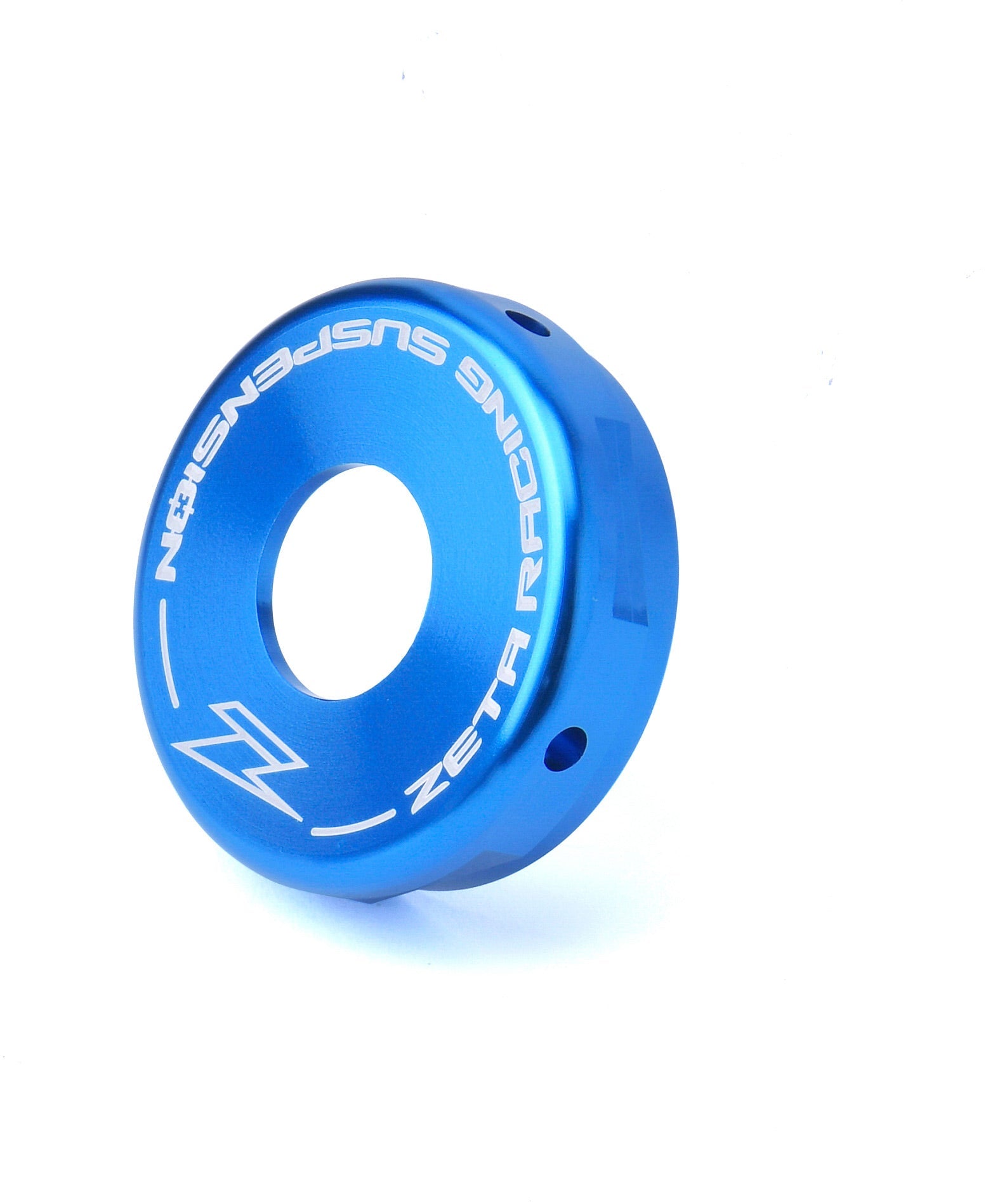 Rear Shock end cap WP 46mm H Blue - high-quality blue end cap for rear shock absorbers, designed for optimal performance and durability.