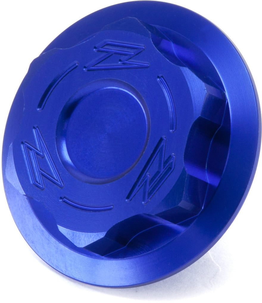 Steering stem nut for Husky FC TC FE TE models 2014-2021 in blue color.