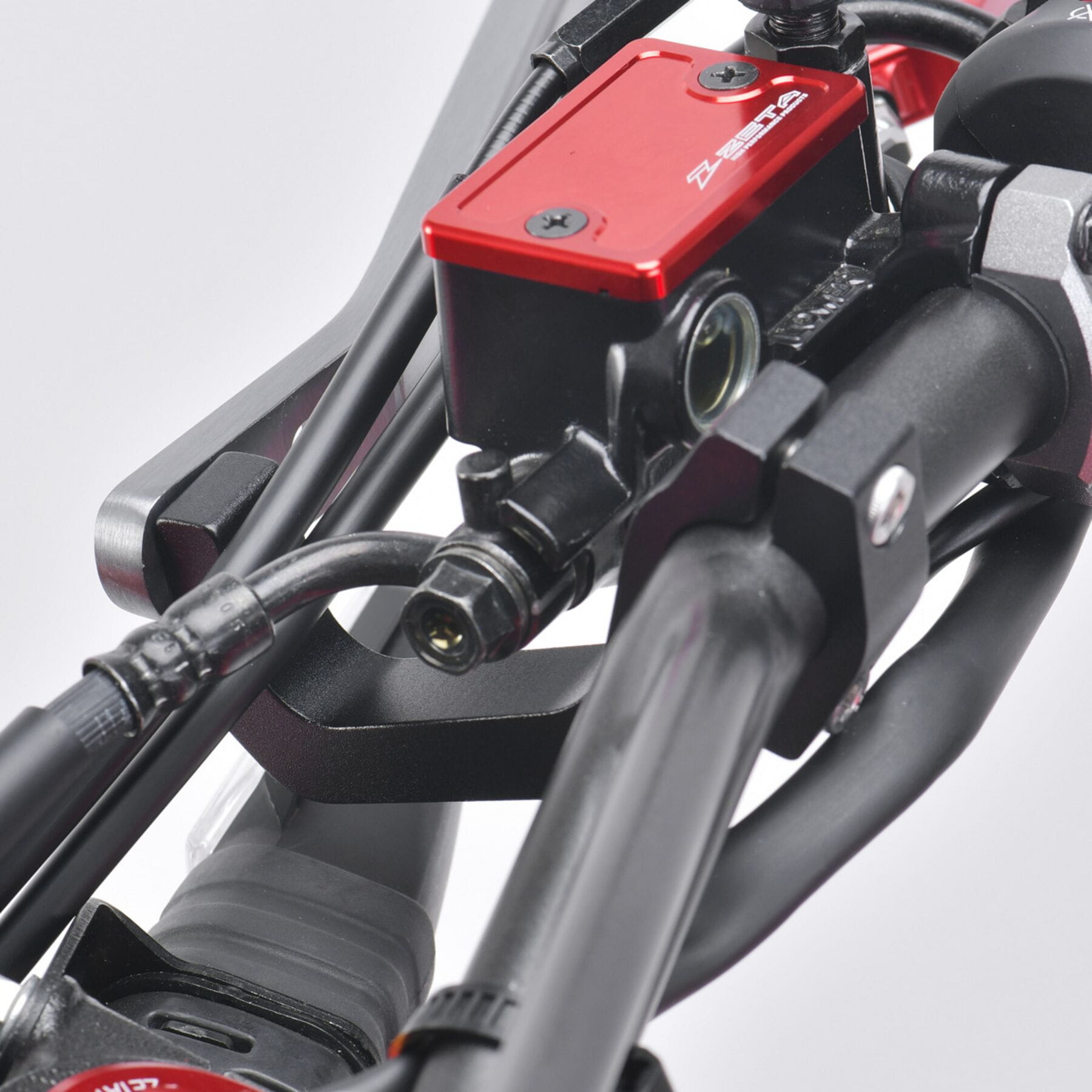Adventure Armor Handguard for CRF250L/300L and CRF250RALLY/300RALLY in black color, showcasing a durable design for enhanced protection during off-road riding.