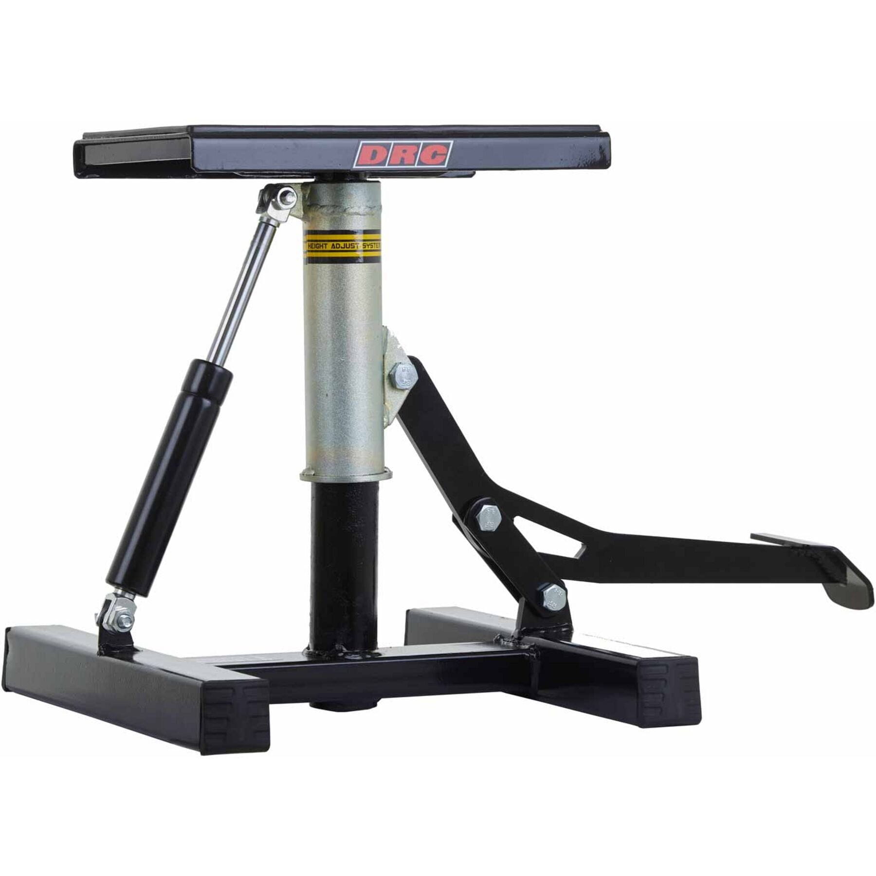 Lift Stand Wide in Black and Silver, showcasing a sleek design with sturdy support for laptops and devices.