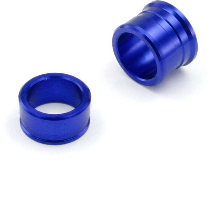 Wheel spacer for rear YZ 125/250 models from 2002-2021 and WRF models from 2006-2020 in blue color.