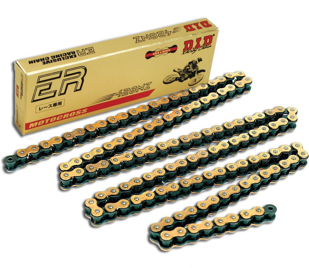 428 NZ Gold and Black Chain with 132 links