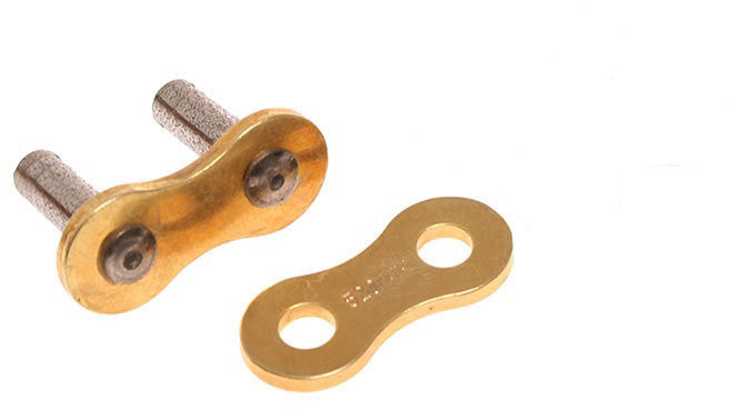 520 Gold and Black Spare Split Link for Motorcycle Chains