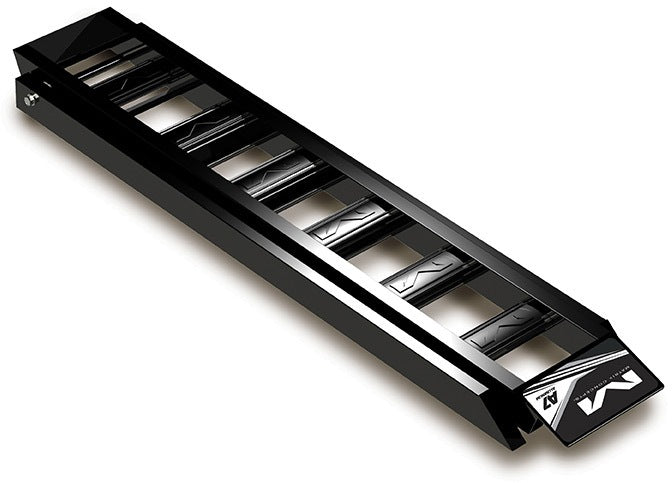 A7 Aluminum Ramd Black / White multitool in clear display showing both color variants