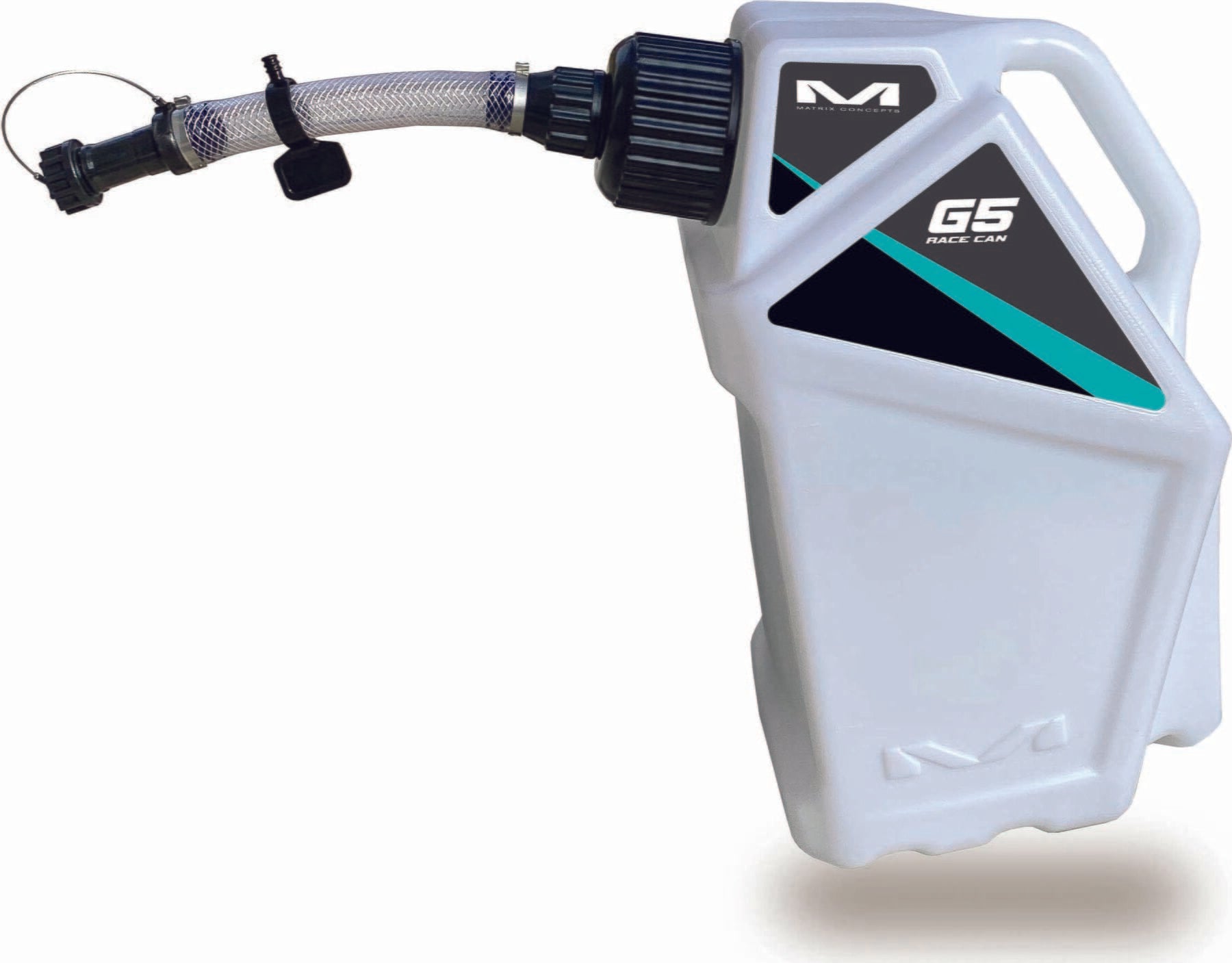 G5 5 Gallon Utility Jug in blue color with a sturdy handle for easy transport