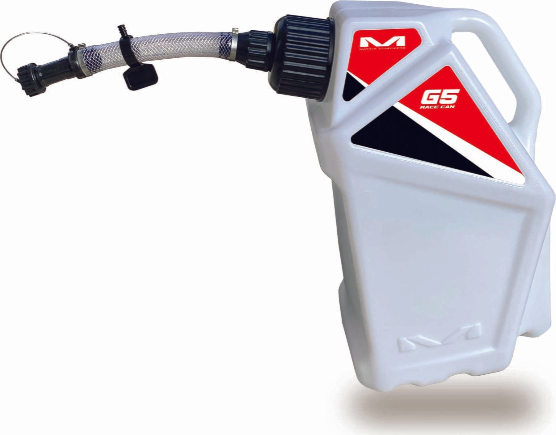 G5 5 Gallon Utility Jug in a sturdy design, perfect for transporting liquids securely.