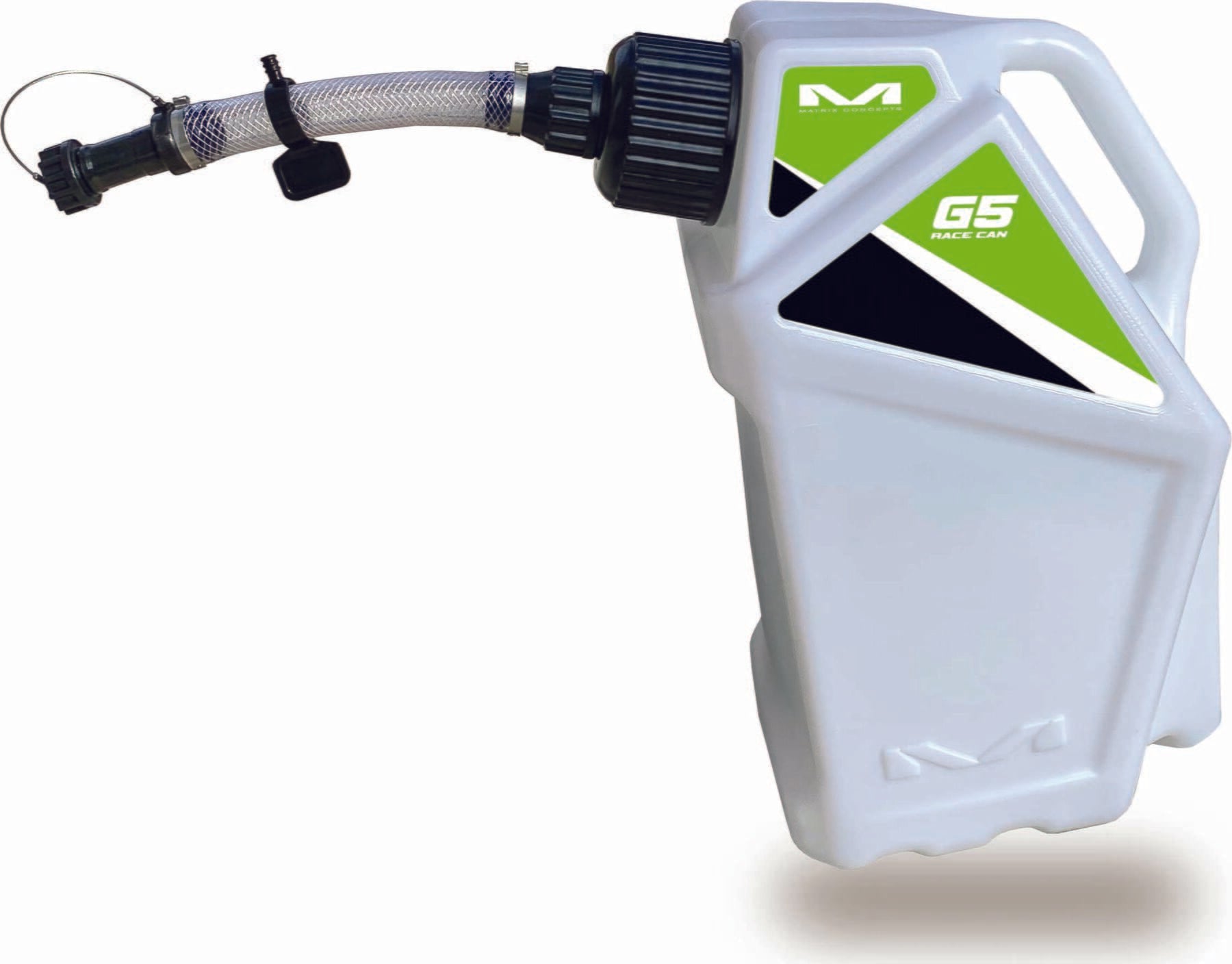 G5 5 Gallon Utility Jug in blue with a sturdy handle and spout, ideal for storage and transport of liquids.