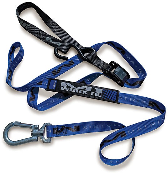 M1.0 Worx Tie Down Set in Blue Color