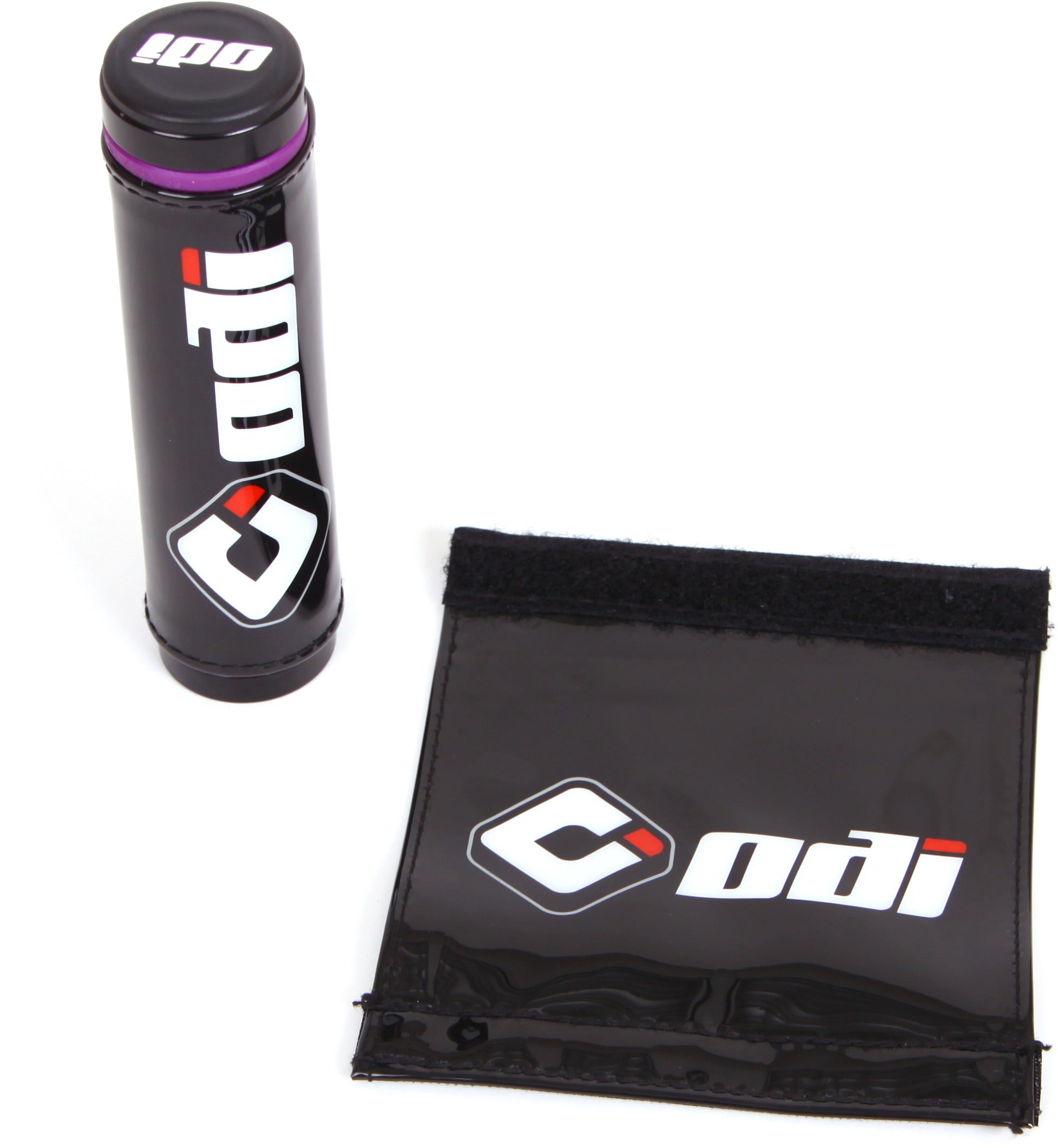 Logo Grip Covers in various colors for enhanced grip and protection on tools and equipment.