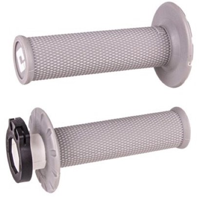 No-Waffle MX V2 Lock-On Grip featuring a textured surface for enhanced grip and control, designed for motorcycle enthusiasts.