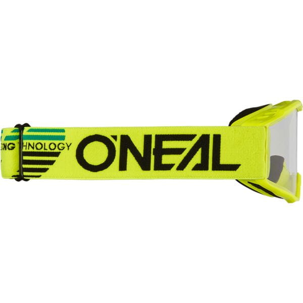 B-10 Goggle SOLID neon yellow - clear
