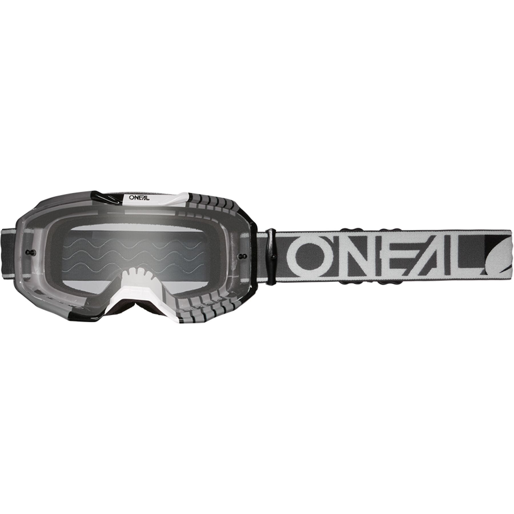 B-10 Goggle DUPLEX G/white/black - clear