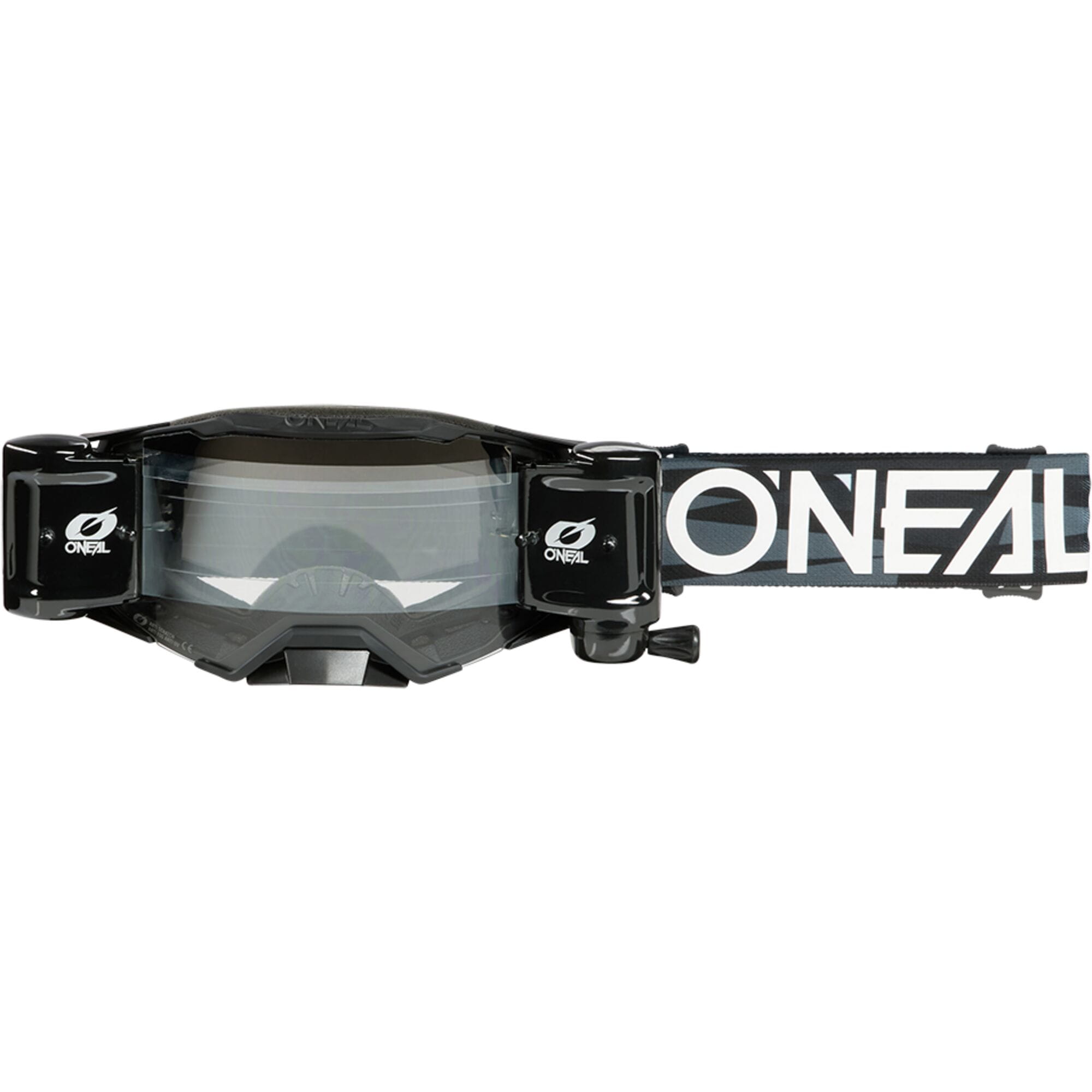B-33 ROLL OFF Goggle ICTUS black/white - clear