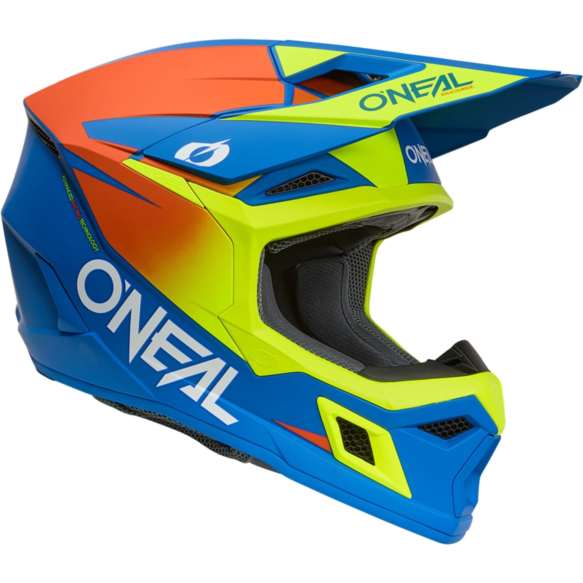 3SRS Helmet SOLID - Blue/Neon