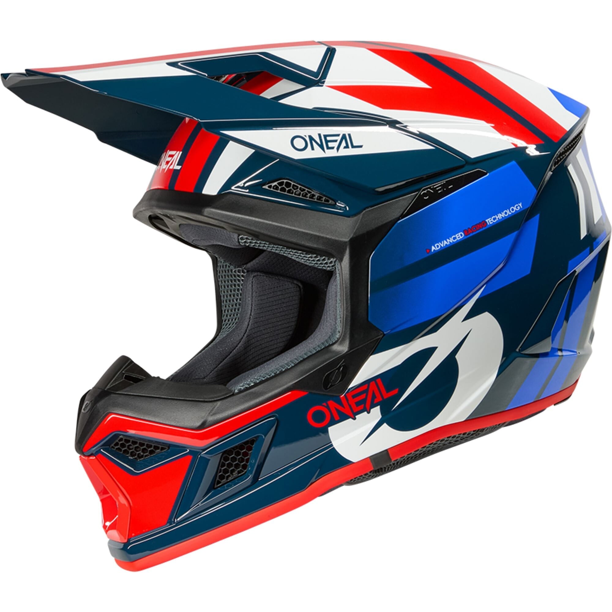 3SRS Helmet RIDE - Blue/White/Red