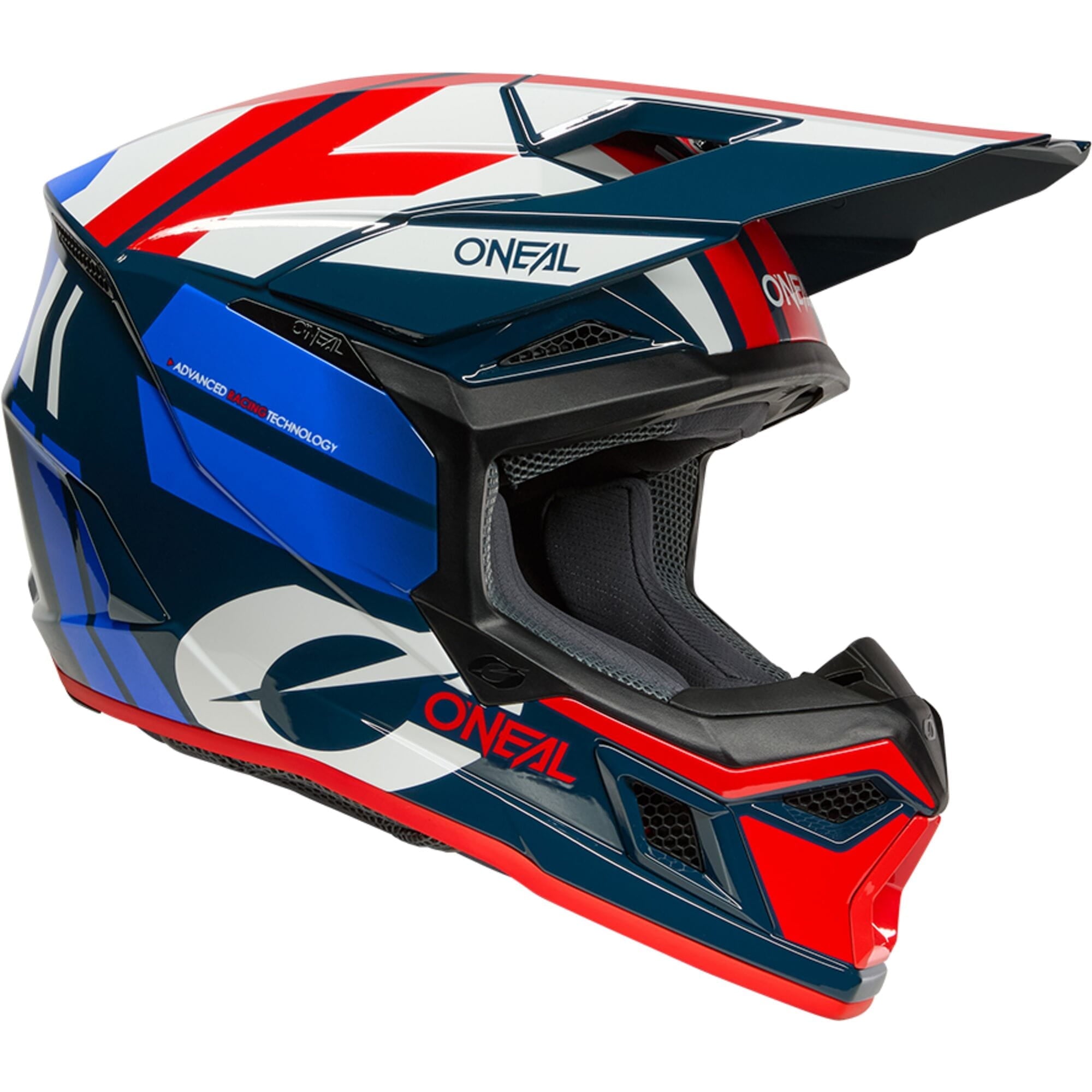 3SRS Helmet RIDE - Blue/White/Red