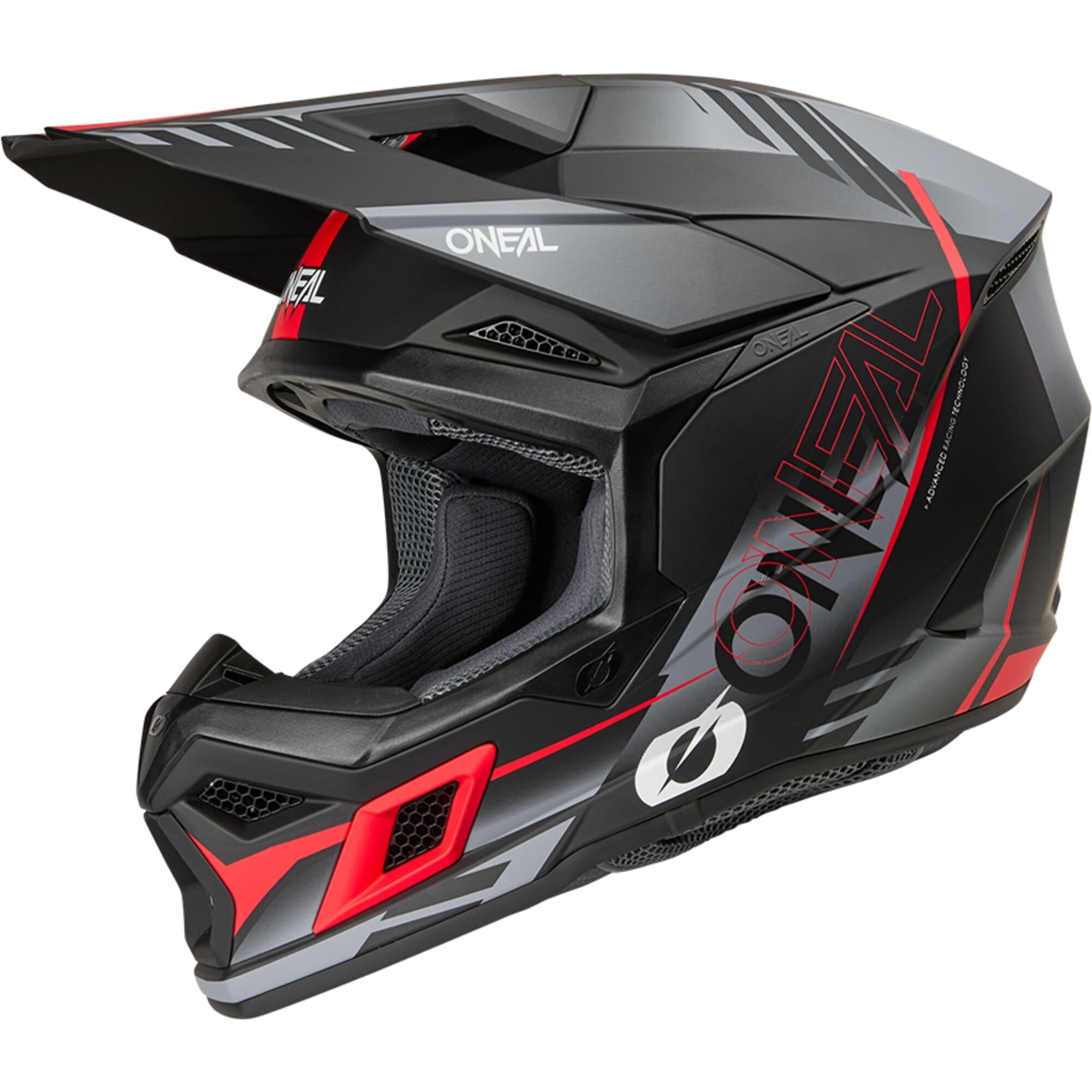 3SRS Helmet HAZE - Black/Gray/Red