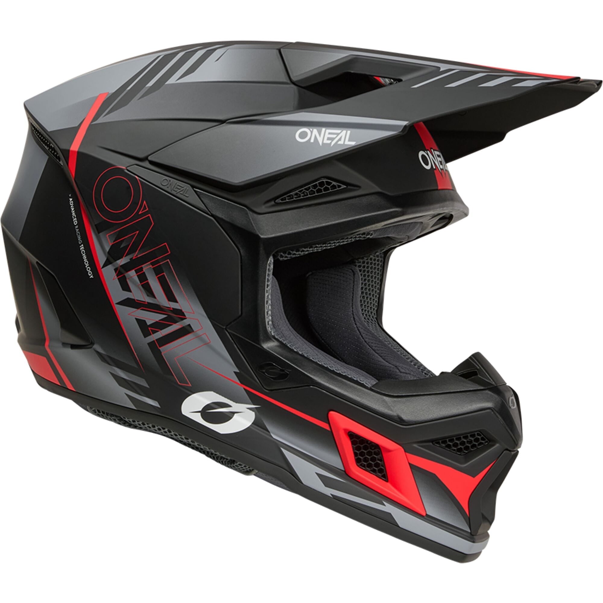 3SRS Helmet HAZE - Black/Gray/Red