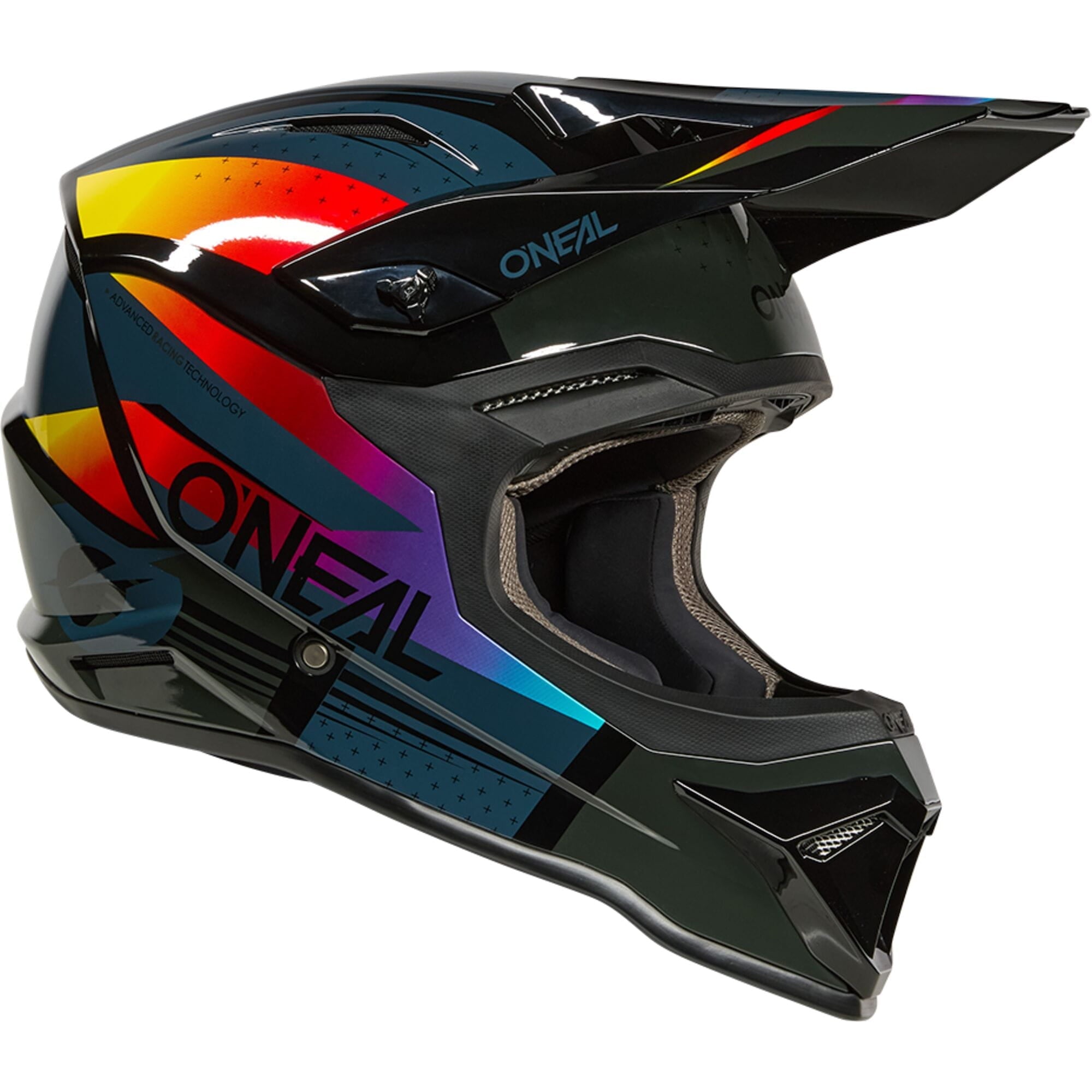 1SRS Youth Helmet RC - Black/Multi