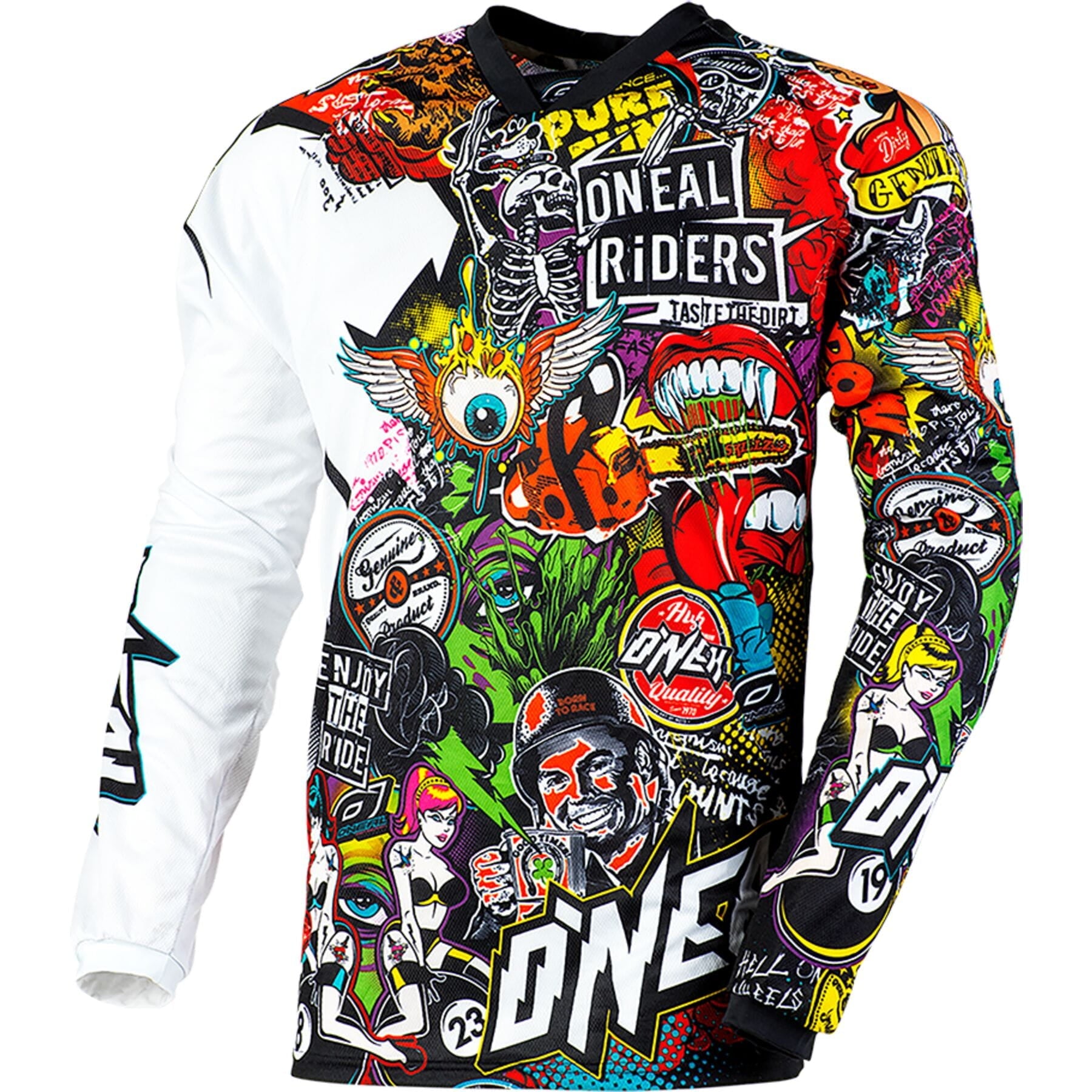 MAYHEM Jersey CRANK black/multi L