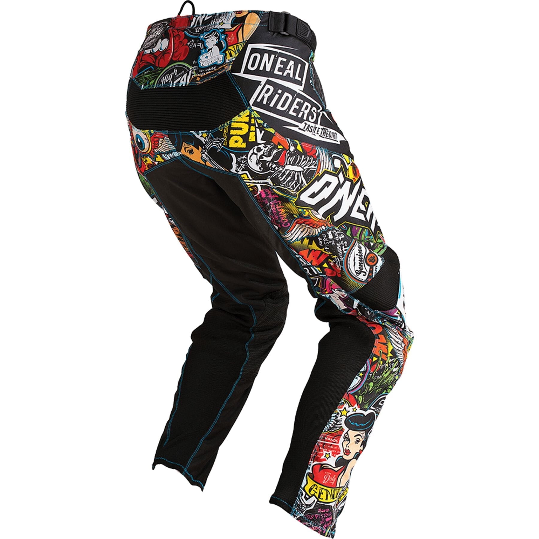 MAYHEM Pants CRANK in black and multi-color design, featuring a stylish and modern fit suitable for various activities.