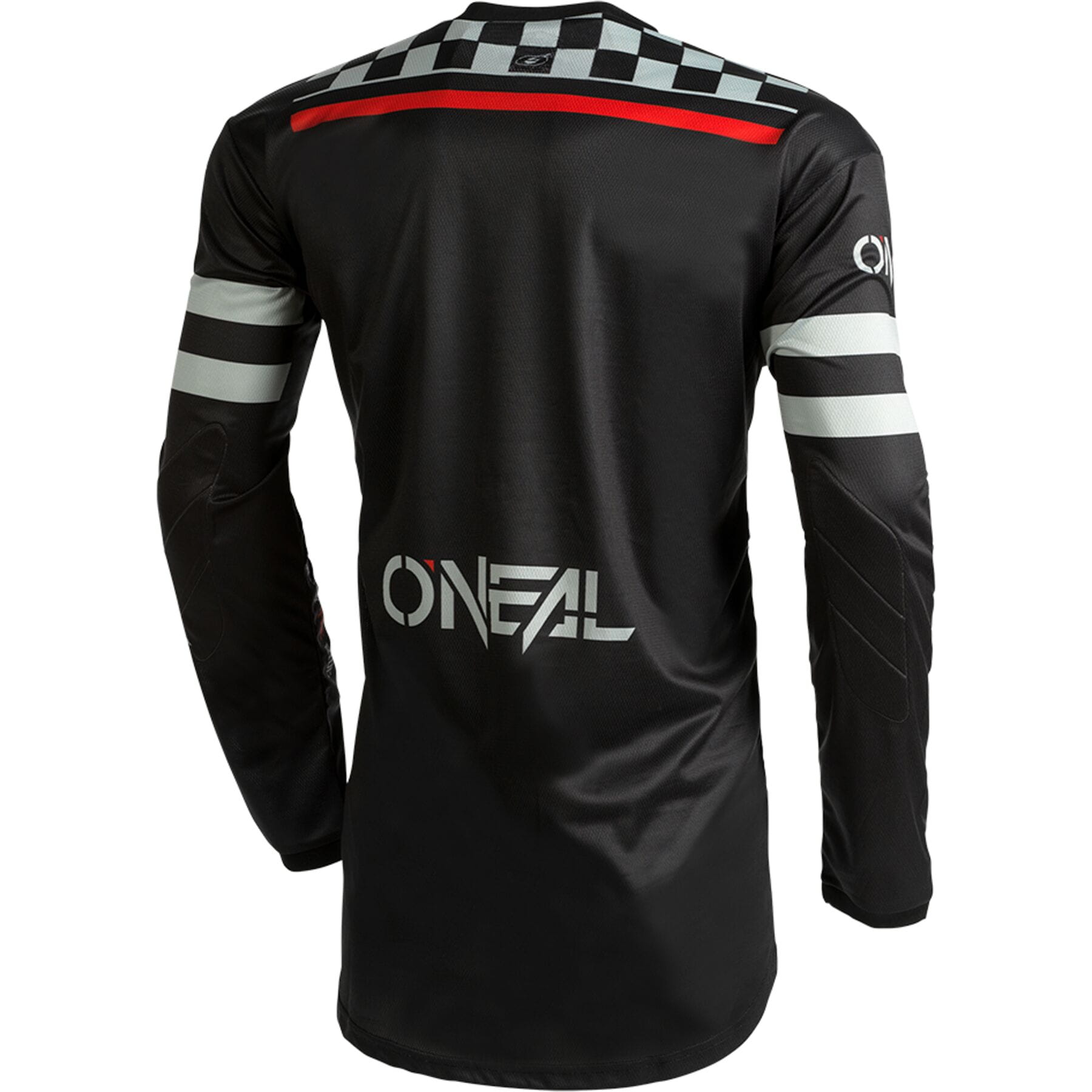 ELEMENT Youth Jersey SQUADRON V.22 in black and gray, designed for comfort and style, featuring a modern cut suitable for active youth athletes.
