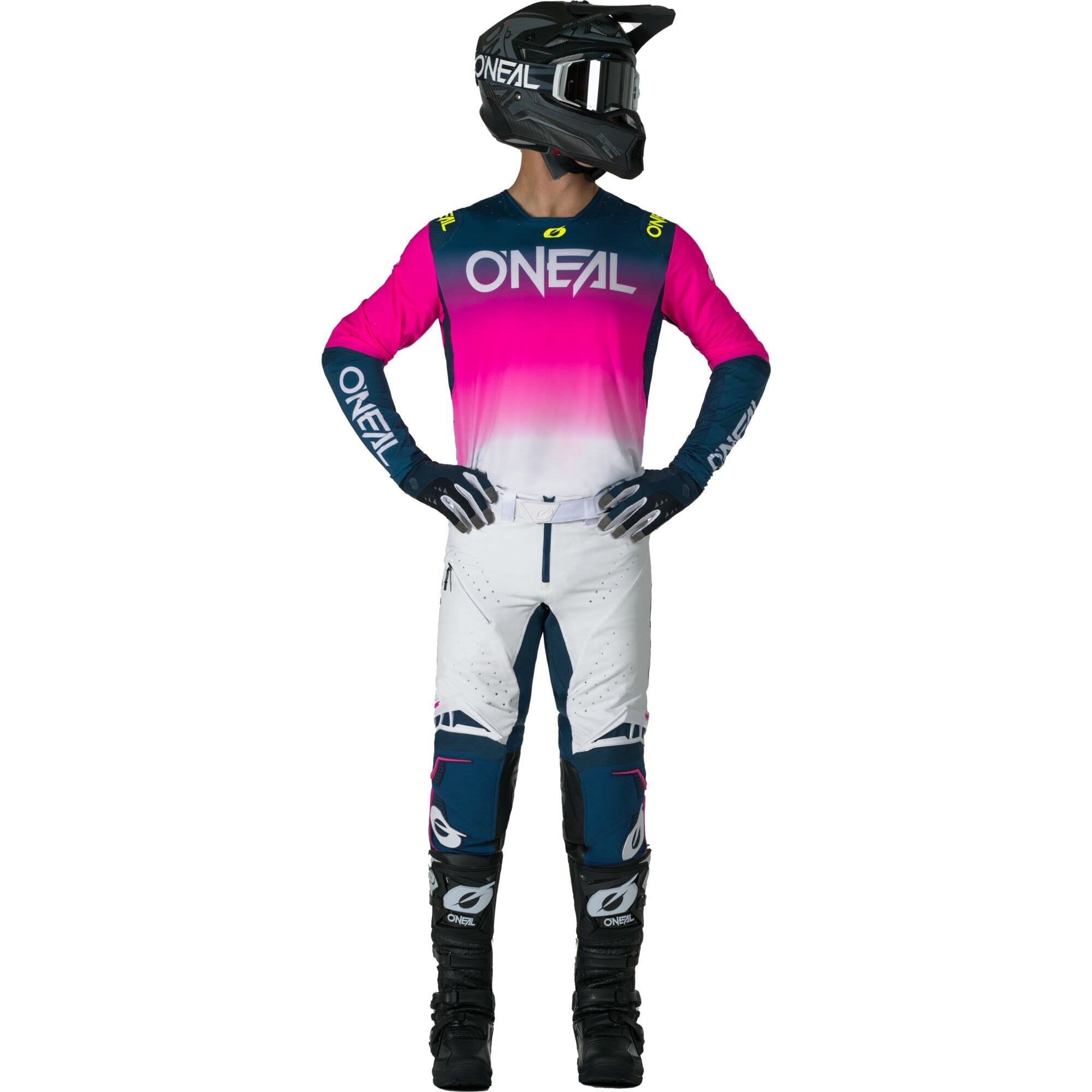 PRODIGY Jersey FIVE FIVE - Navy Blue/White/Pink