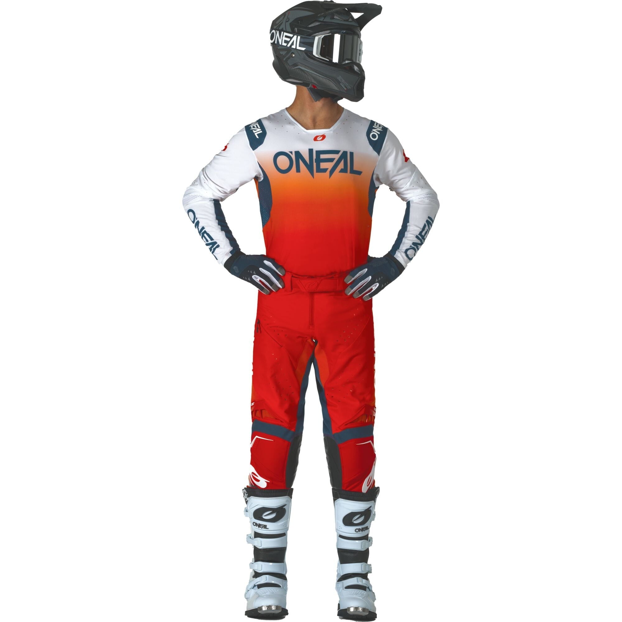 PRODIGY Jersey FIVE FIVE - Red/Orange/Navy Blue