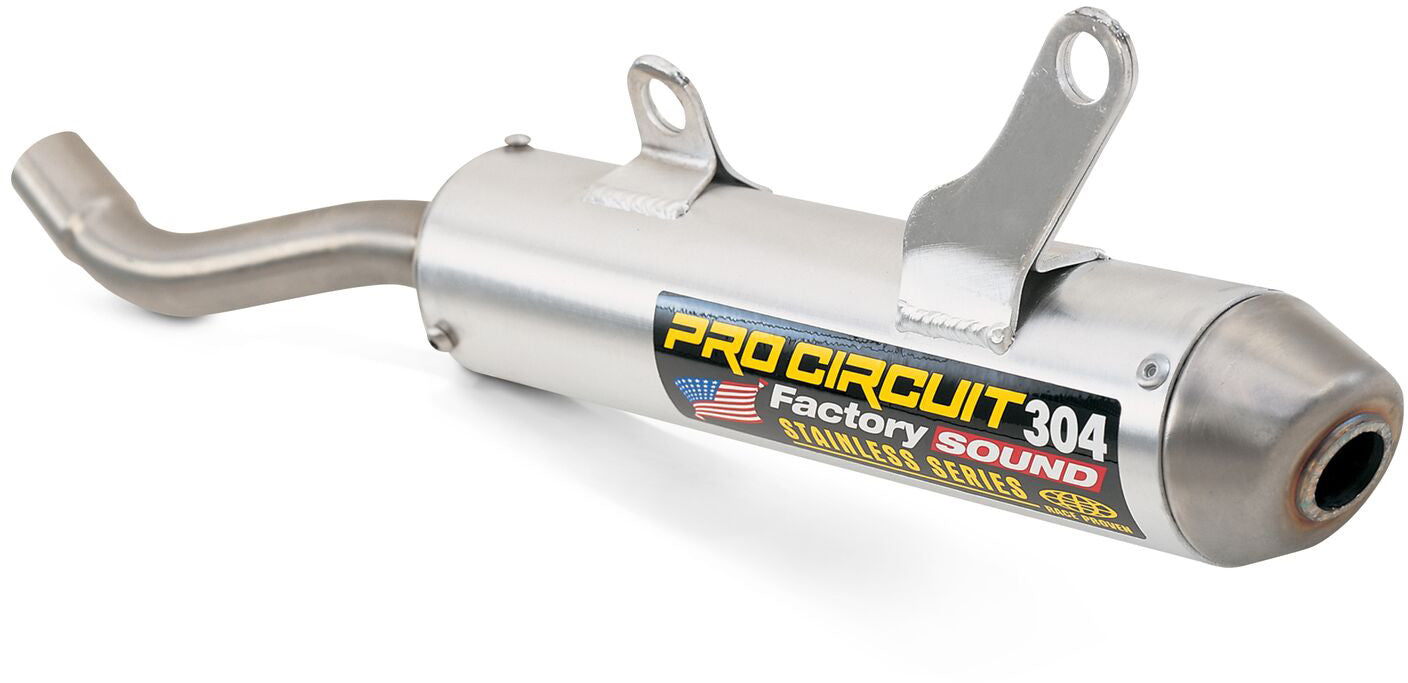 304 Silencer for Yamaha YZ125 2022-2023, showcasing a sleek design and high-performance features.