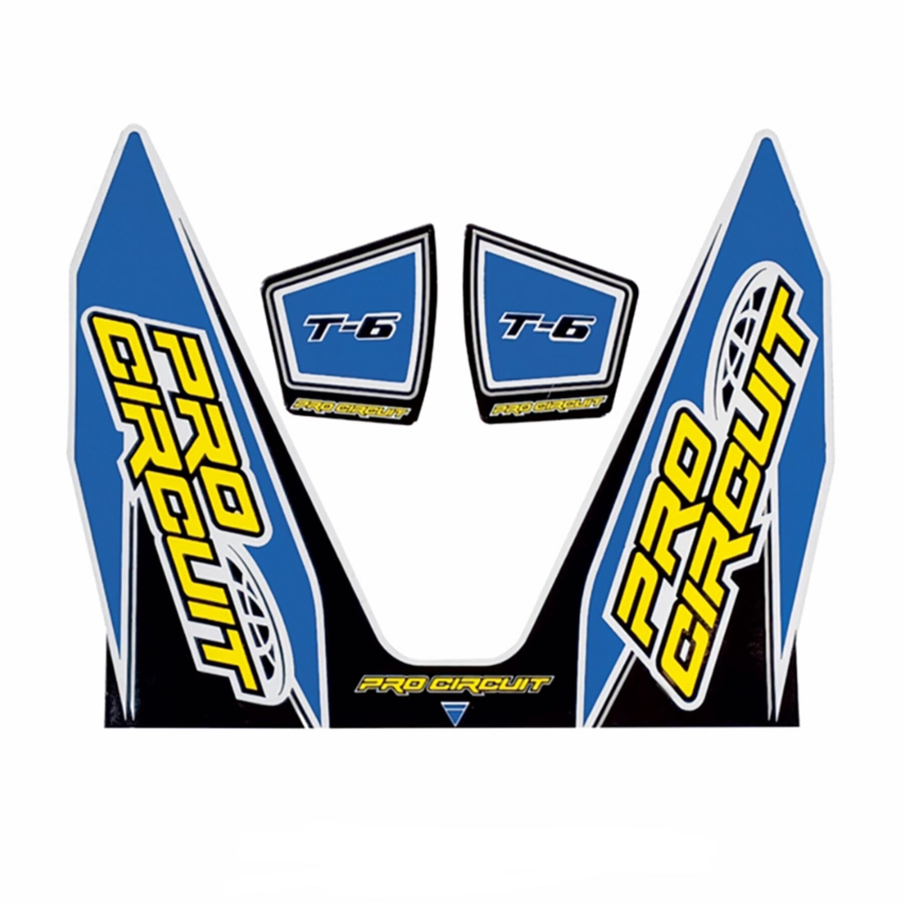 Replacement T-6 wrap and end cap decal in vibrant colors, designed to enhance and personalize your T-6 equipment.