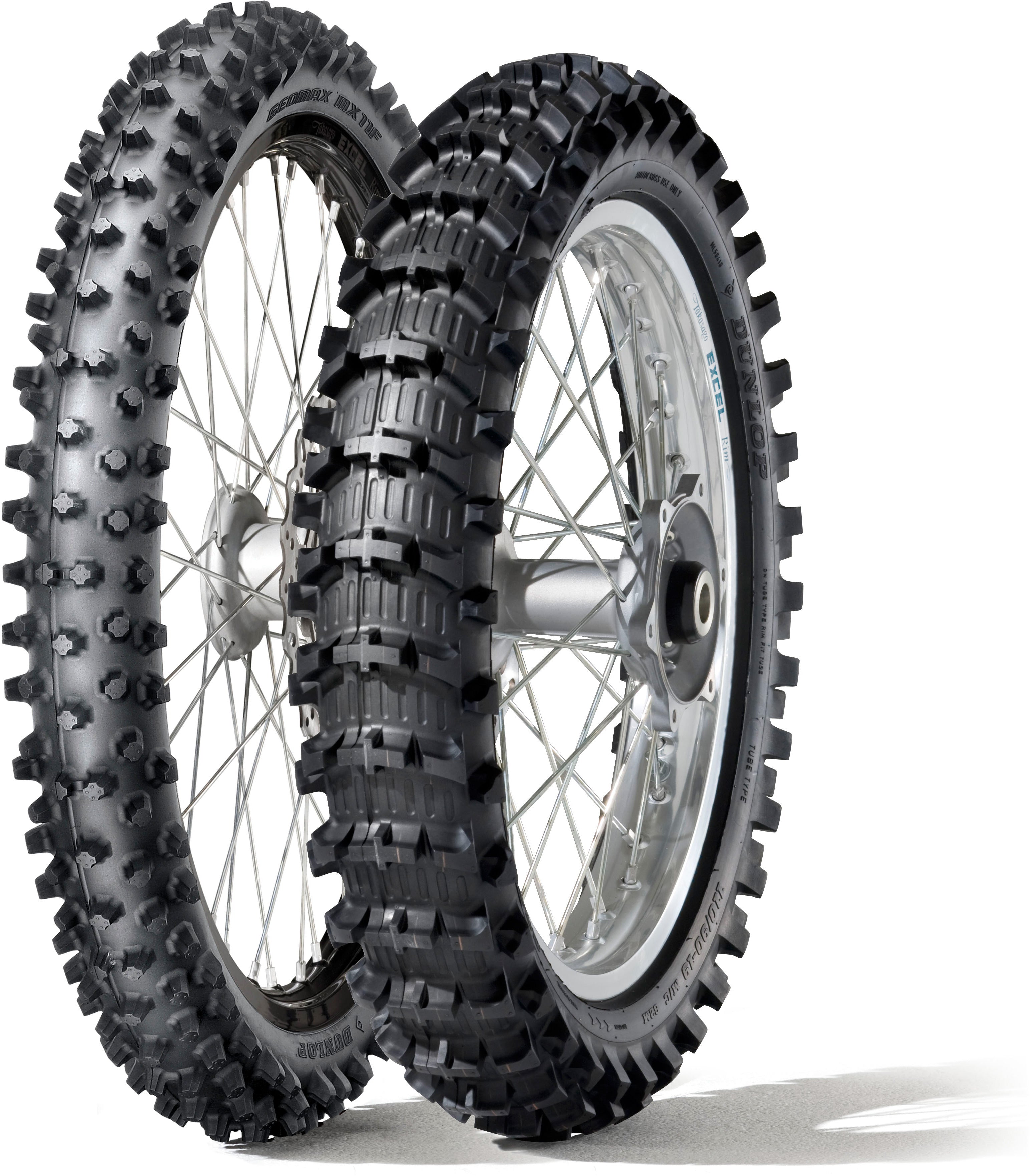 Front Tyre 80/100-21 51M TT GEOMAX MX12F designed for sand terrain, showcasing robust tread patterns for enhanced grip and stability.
