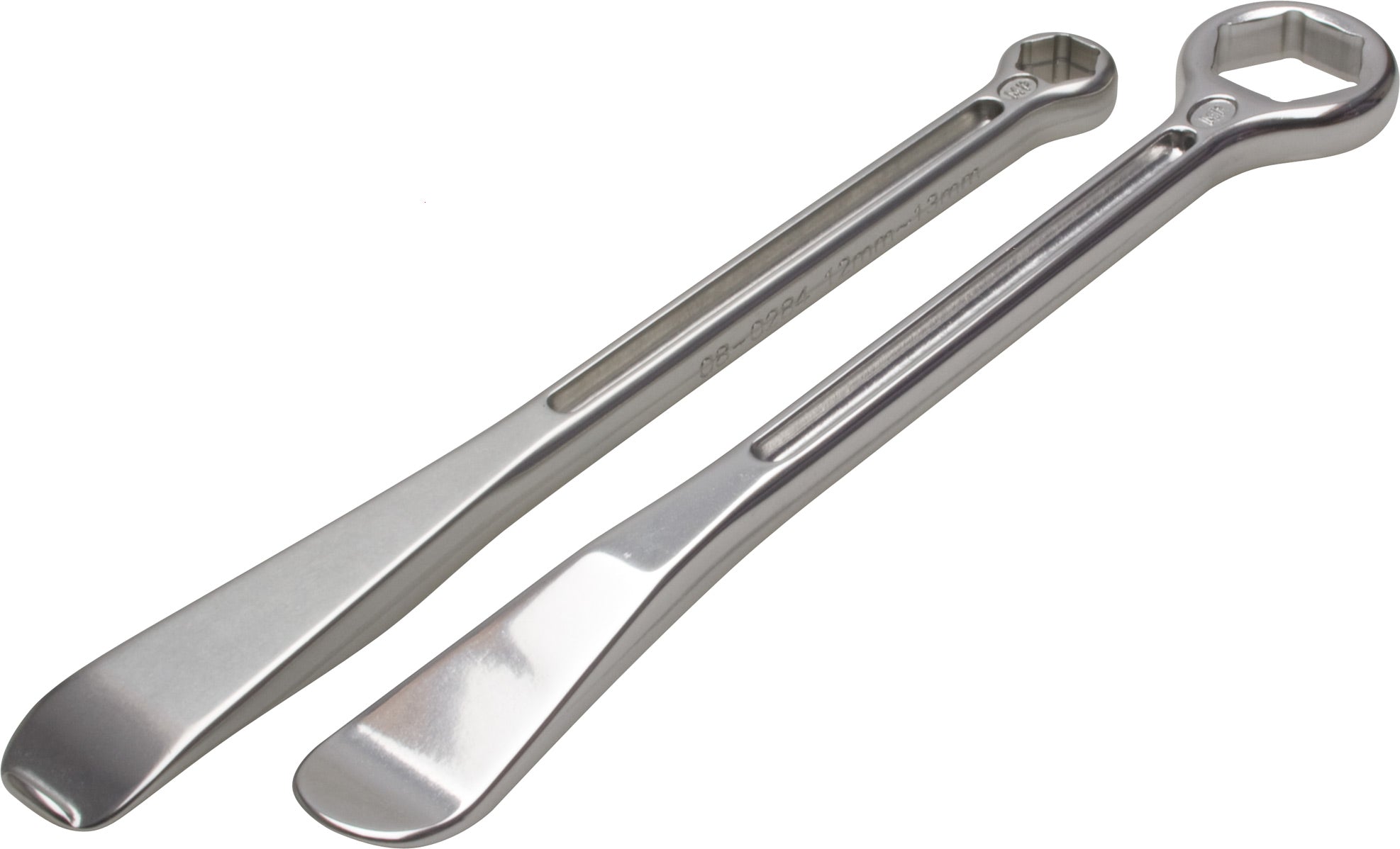 T-6 Combo Lever Set featuring 12mm and 13mm Box End Wrenches displayed on a white background.