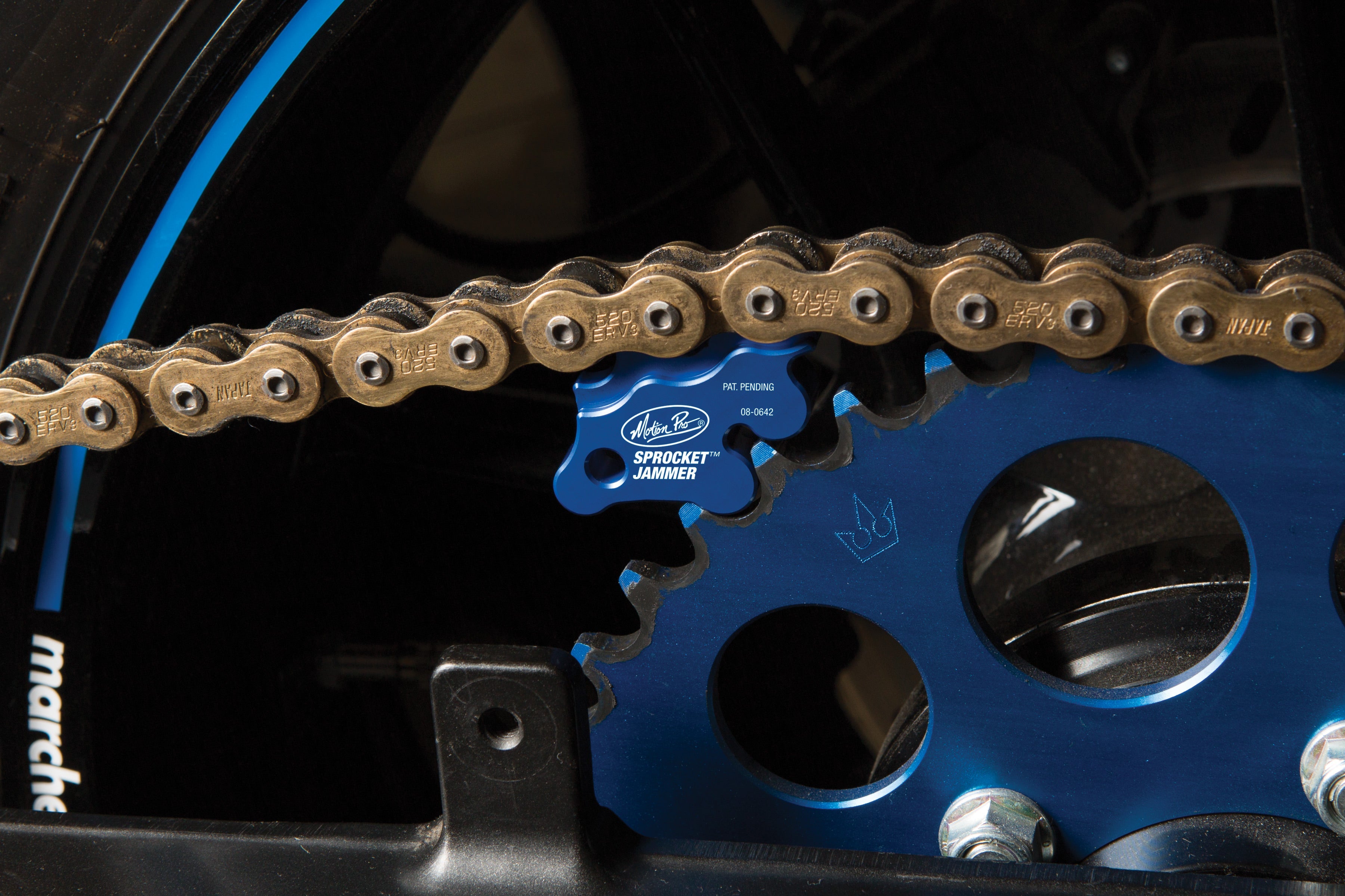 Sprocket Jammer - Tyre & Wheel, featuring a durable design and vibrant colors, displayed on a clean background.